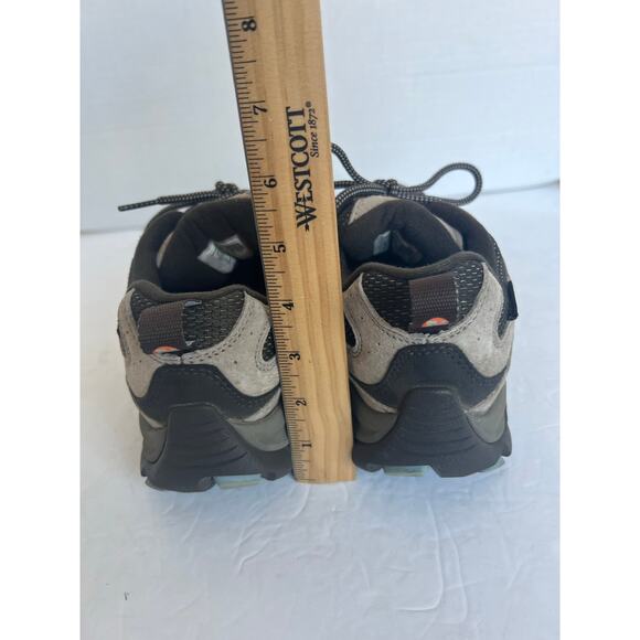 Merrell Women's Moab 3 Hiking Low Top Brindle Brown/Tan Waterproof Sneakers 10W - Picture 8 of 11